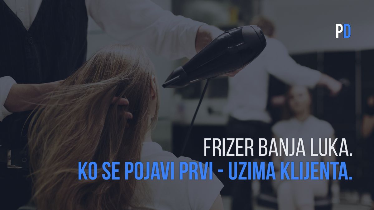 Frizerski salon u Banjaluci prikazan na Google Maps pretrazi
